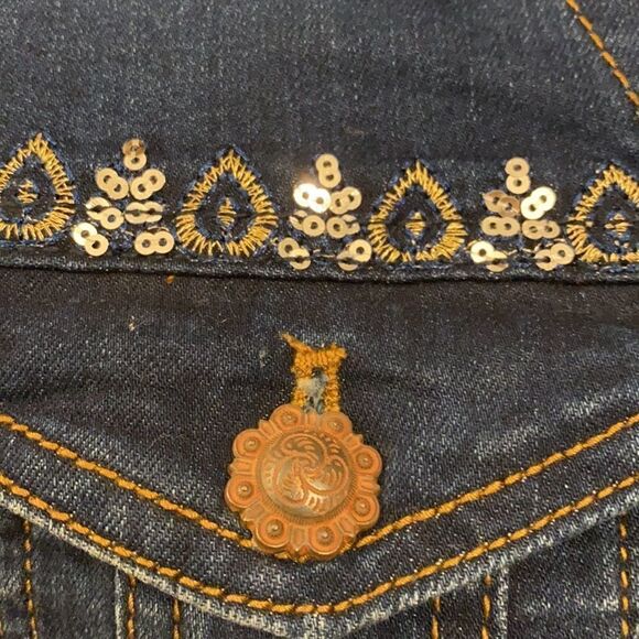 NWT Desigual Women's Chaq_bluefly denim jacket - Picture 14 of 15